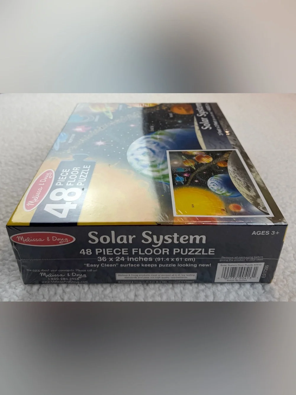 (NIB) MELISSA & DOUG • 48-Piece Solar System Floor Puzzle